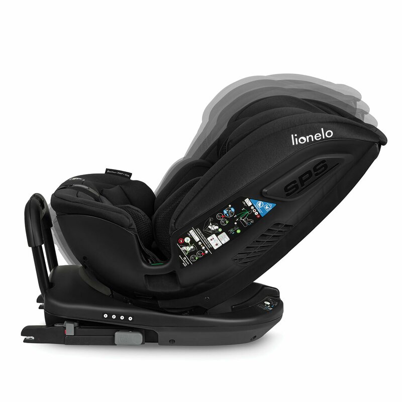 Scaun Auto Lionelo Bastiaan RWF, 0-36 kg, Rotire 360° - imagine 4