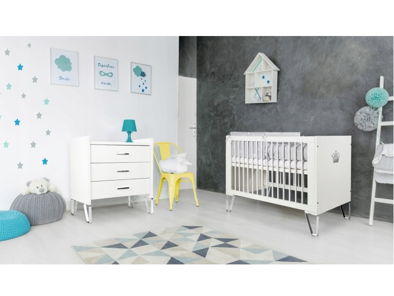 Mobilier Copii Klups Blanka Alb, Funcțional și Modern - imagine 6