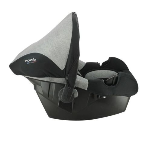 Scoică Auto Nania BeOne Evo i-Size Denim Grey - imagine 3