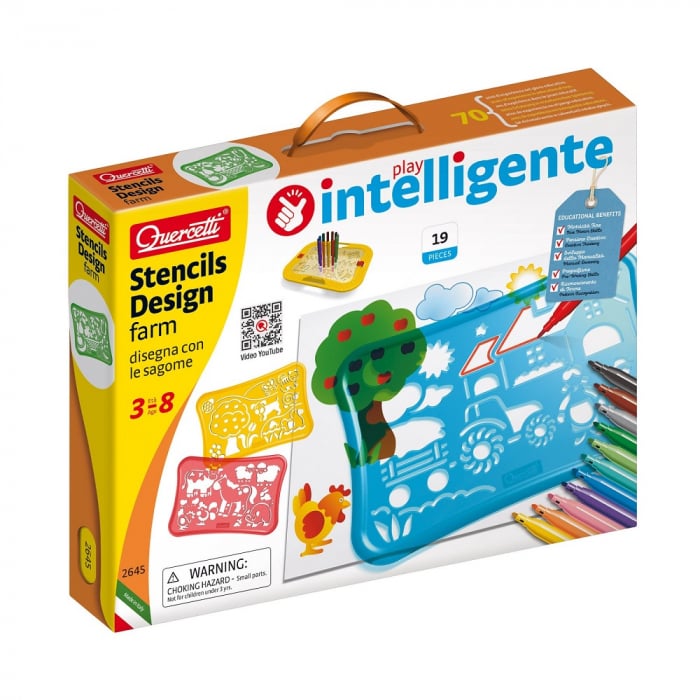 Sabloane Desen Ferma Quercetti | Creativitate