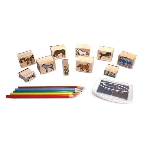 Set stampile Caluti Melissa & Doug - Creativitate Sigura - imagine 2