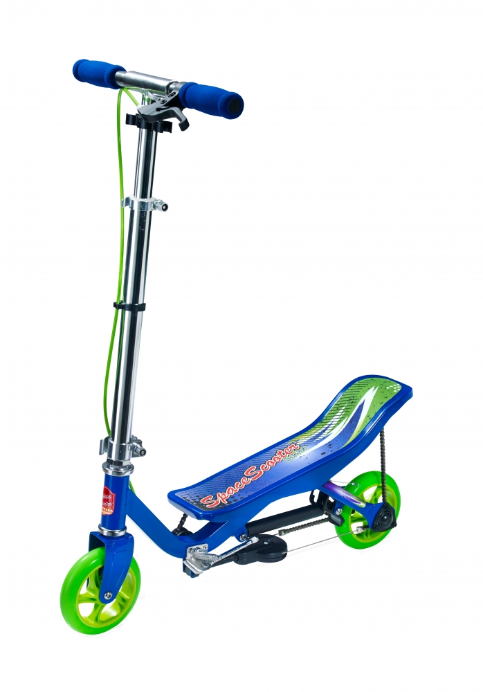 Space Scooter X360 Junior Albastru | Pliabilă și Suspensii - imagine 5