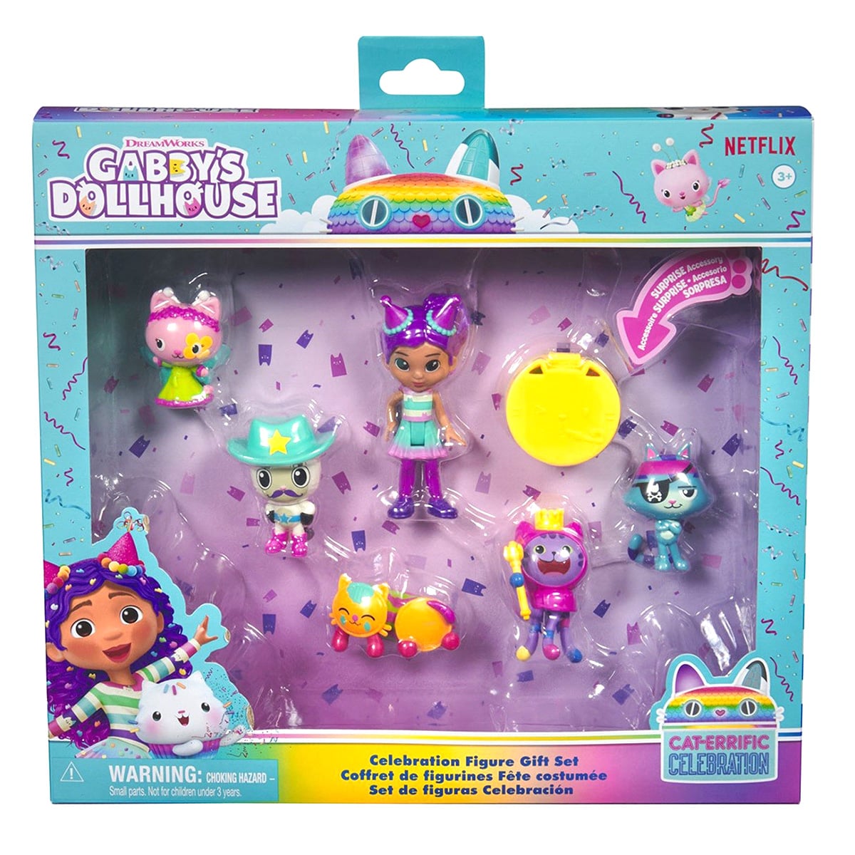 Set Figurine Gabby's Dollhouse Celebration 6 piese