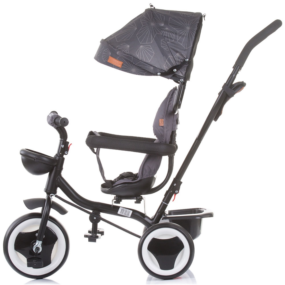 Tricicleta Chipolino Jazz Anthracite, Sezut 360°