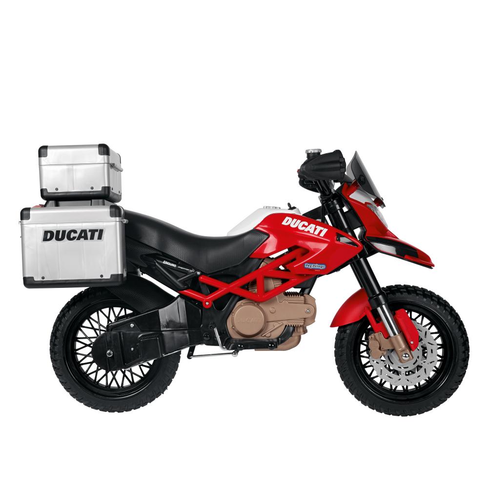 Motocicleta Electrica Peg Perego Ducati Enduro 330W - imagine 9