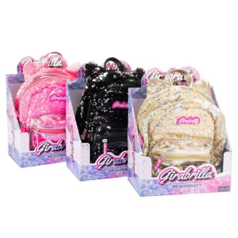 Rucsac Kitty Nice cu Paiete Reversibile - imagine 4