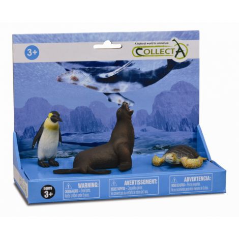 Set 3 Figurine Marine Collecta Pictate Manual