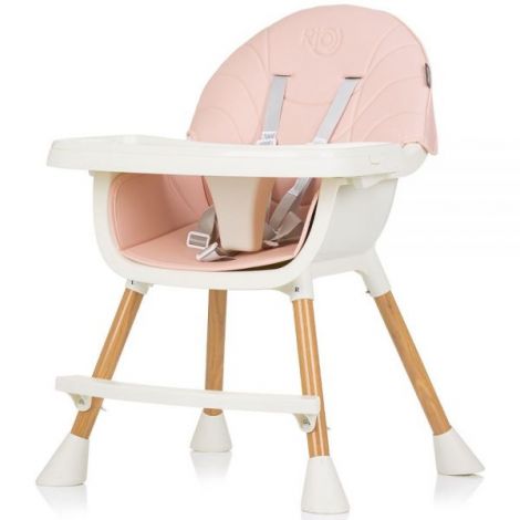 Scaun Masa 2in1 Chipolino Rio Rose Water - imagine 3