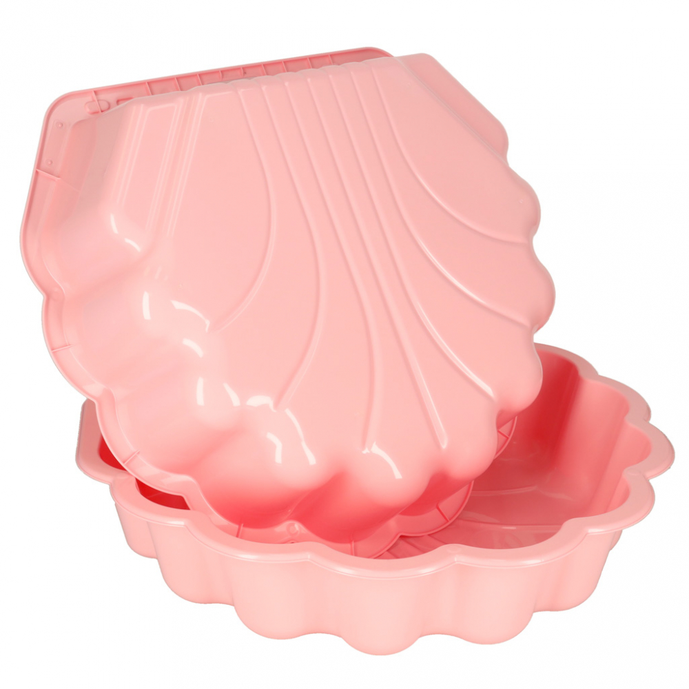 Ikonka Cutie Nisip 2-in-1 Scoica XXL Pink - imagine 3