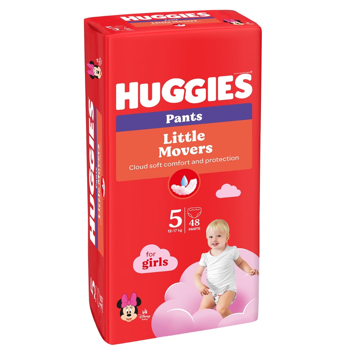 Scutece Chilotel Huggies Girl Nr.5, 12-17 kg