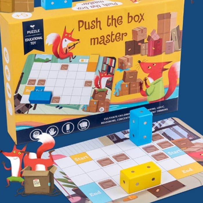Joc Magnetic Montessori Logica Vulpea Sireata Krista