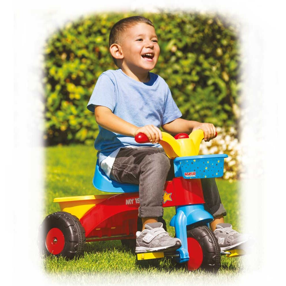 Tricicleta Dolu cu Pedale 2+, Claxon