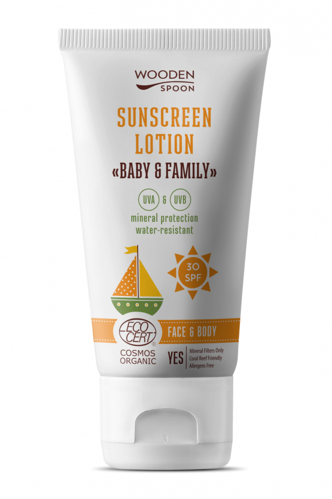 Loțiune Solară Wooden Spoon SPF 30 Bio, 150ml - imagine 2