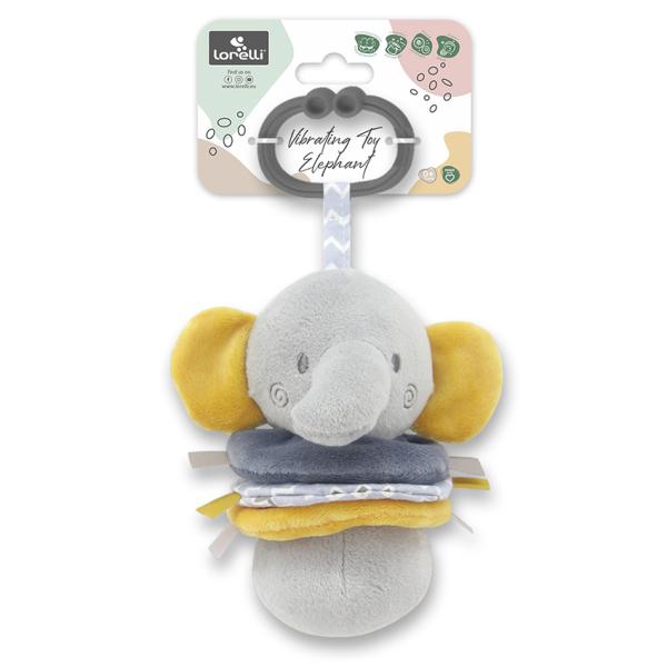 Jucarie Elefant Lorelli cu Vibratie - 0 luni+