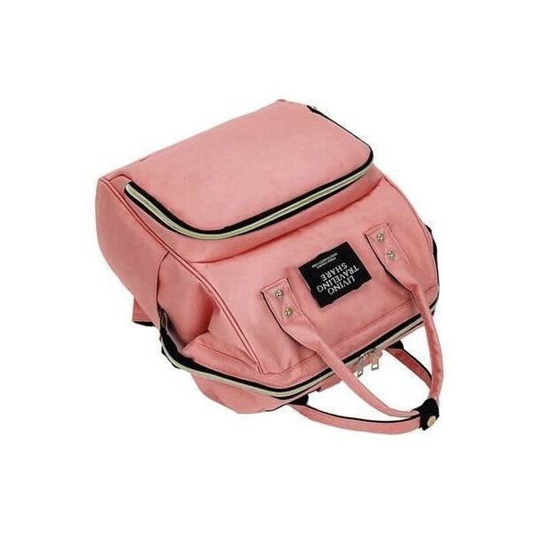 Geanta-Rucsac Mamici Iso Trade Roz, Spatioasa - imagine 2