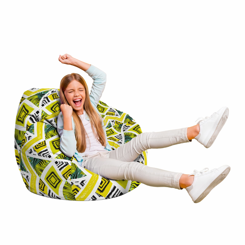 Fotoliu Puf Updeco Para Caribbean Lime - imagine 5