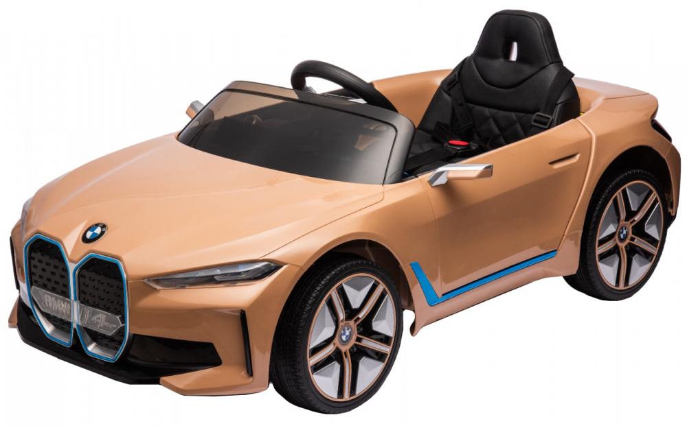 Mașinuță Electrică BMW I4 Brown 12V - imagine 6