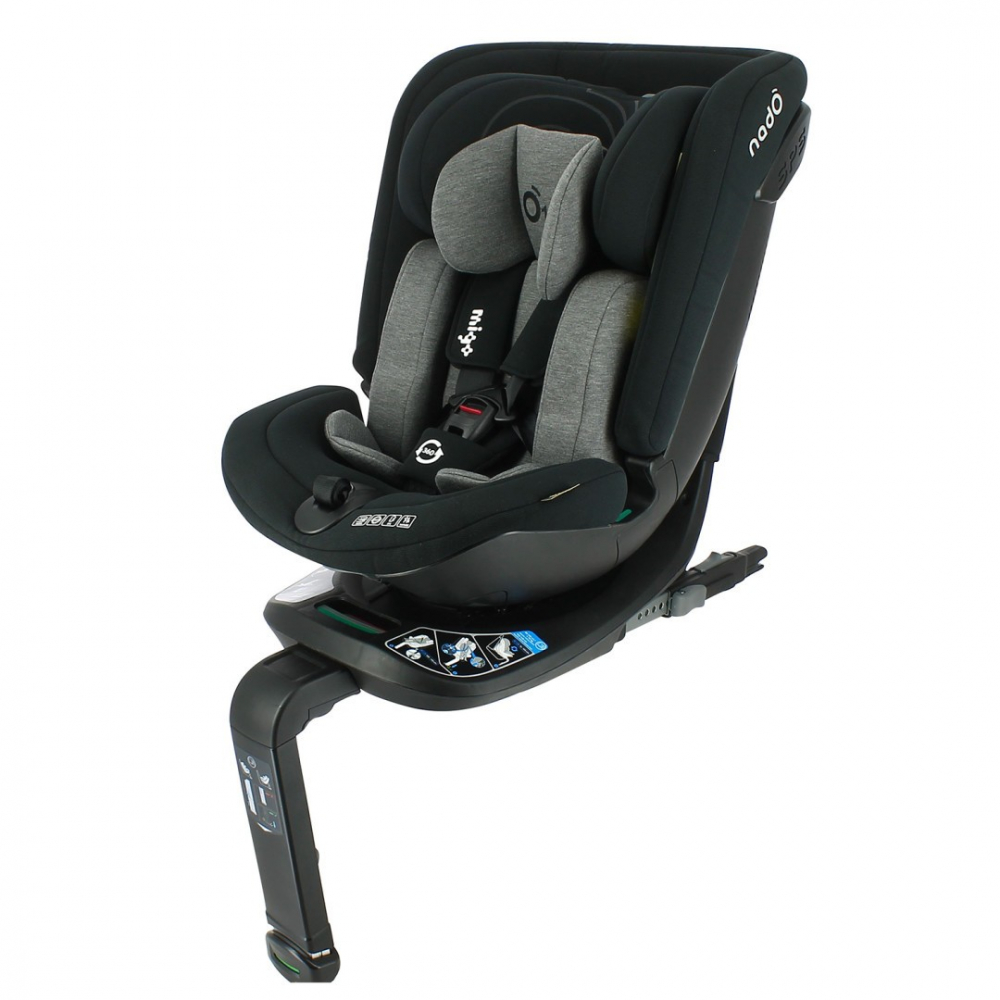 Scaun Auto Nado O12 i-Size 40-145 cm Negru - imagine 3