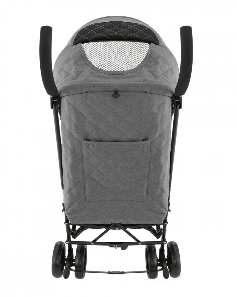 Carucior Sport KikkaBoo Beetle Grey, Pliere Umbrela - imagine 3