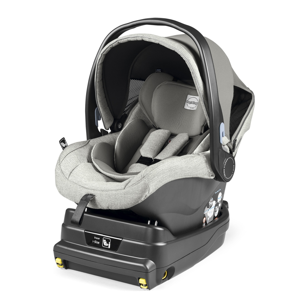 Scaun Auto Peg Perego Primoviaggio i-Size + Bază, Luxe Pure