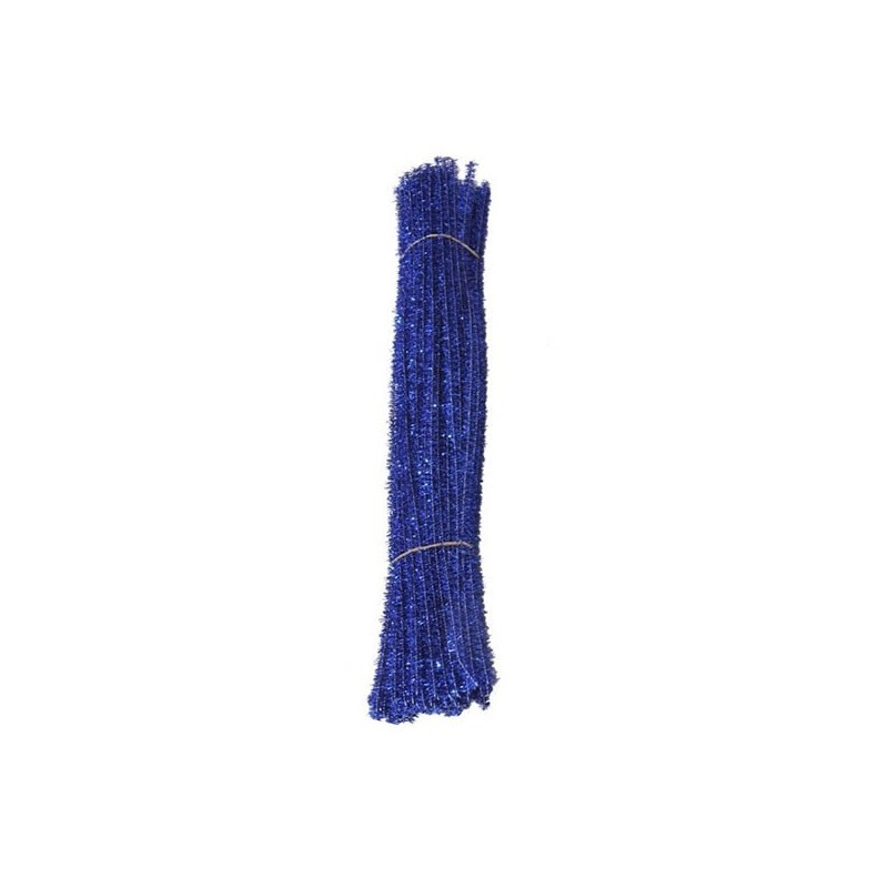 Set 25 Sarme Plusate Colorart, Albastru cu Scântei