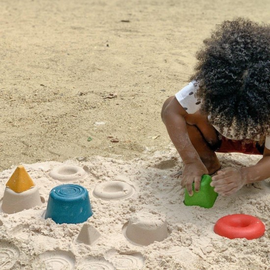 Set Jucării Nisip Plan Toys | Creativitate din Lemn