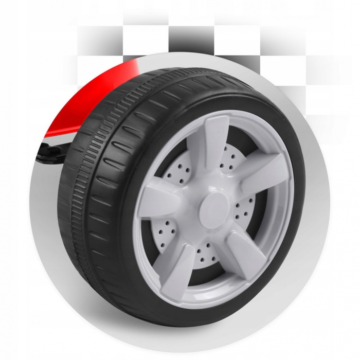 Kart Pedale Ricokids RK-595 Rosu | Cadru Otel - imagine 3