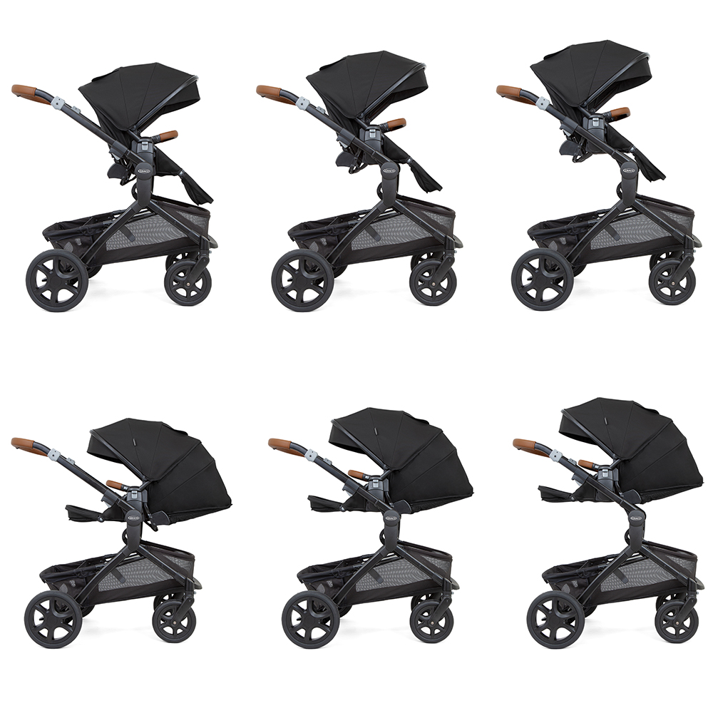 Graco Near2Me Elite 3in1 - Carucior Reglabil Înălțime - imagine 4