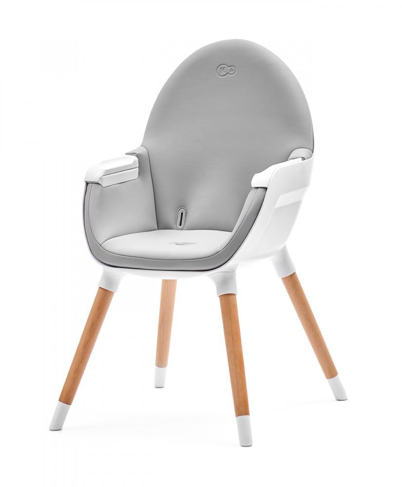 Scaun de masa 2 in 1 Kinderkraft Fini Grey - imagine 3