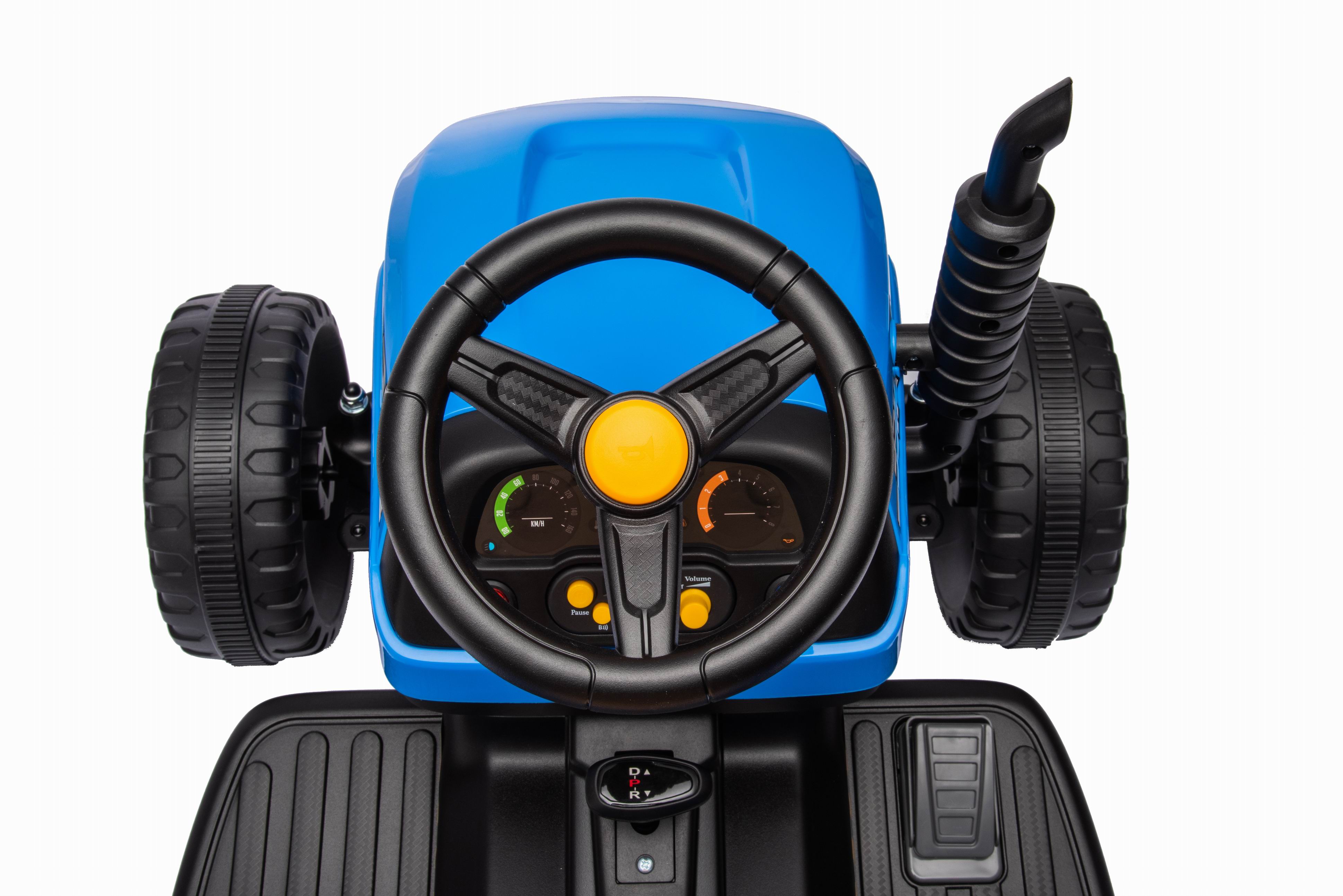 Tractor Electric Labor Lux 12V cu Remorca | Autokids - imagine 5