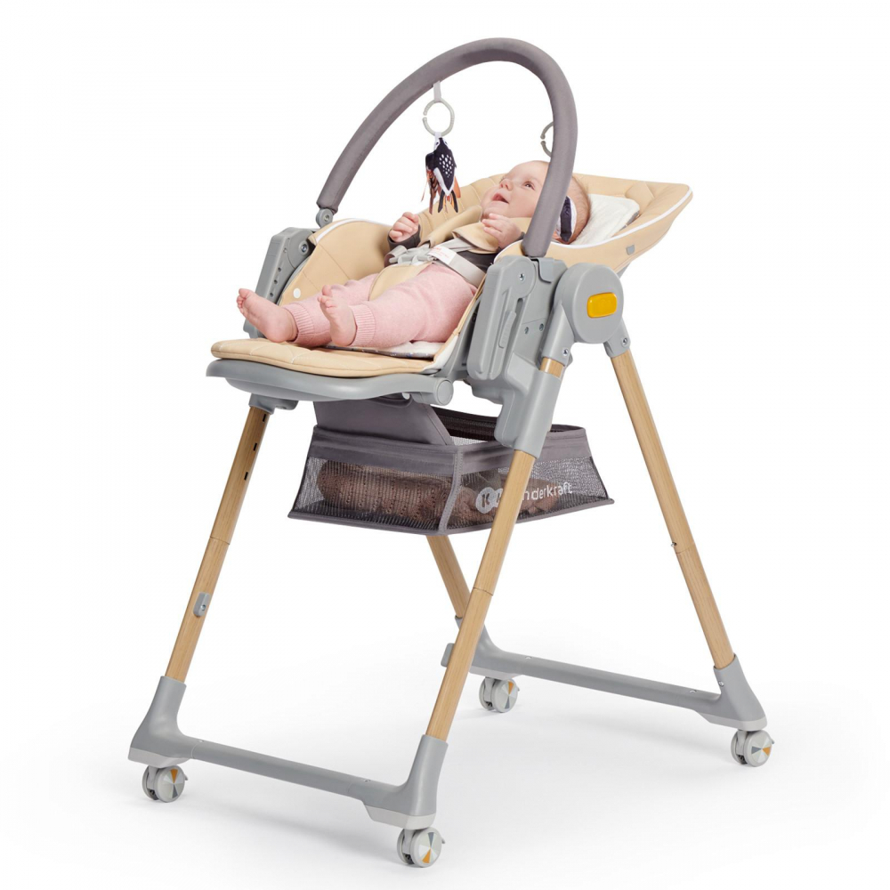 Kinderkraft Lastree 2-in-1 Scaun Masa Copii Lemn - imagine 3