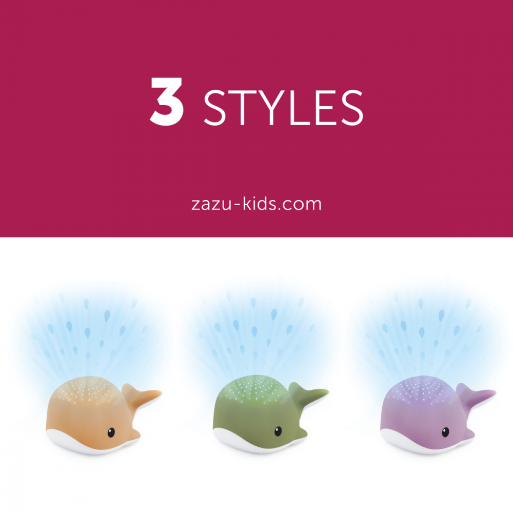 Lampa de veghe Wally Verde | Zazu kids