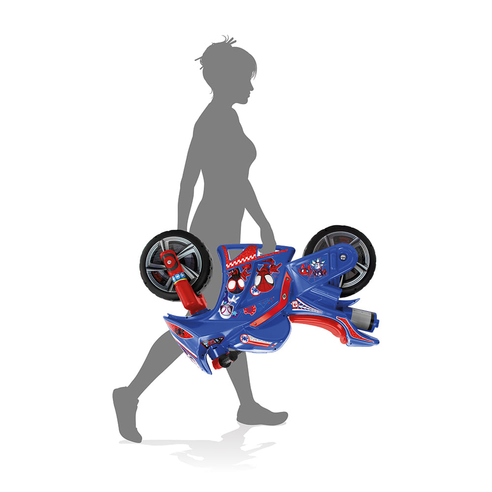 Motocicleta Injusa Spiderman 3 ani+ - imagine 4