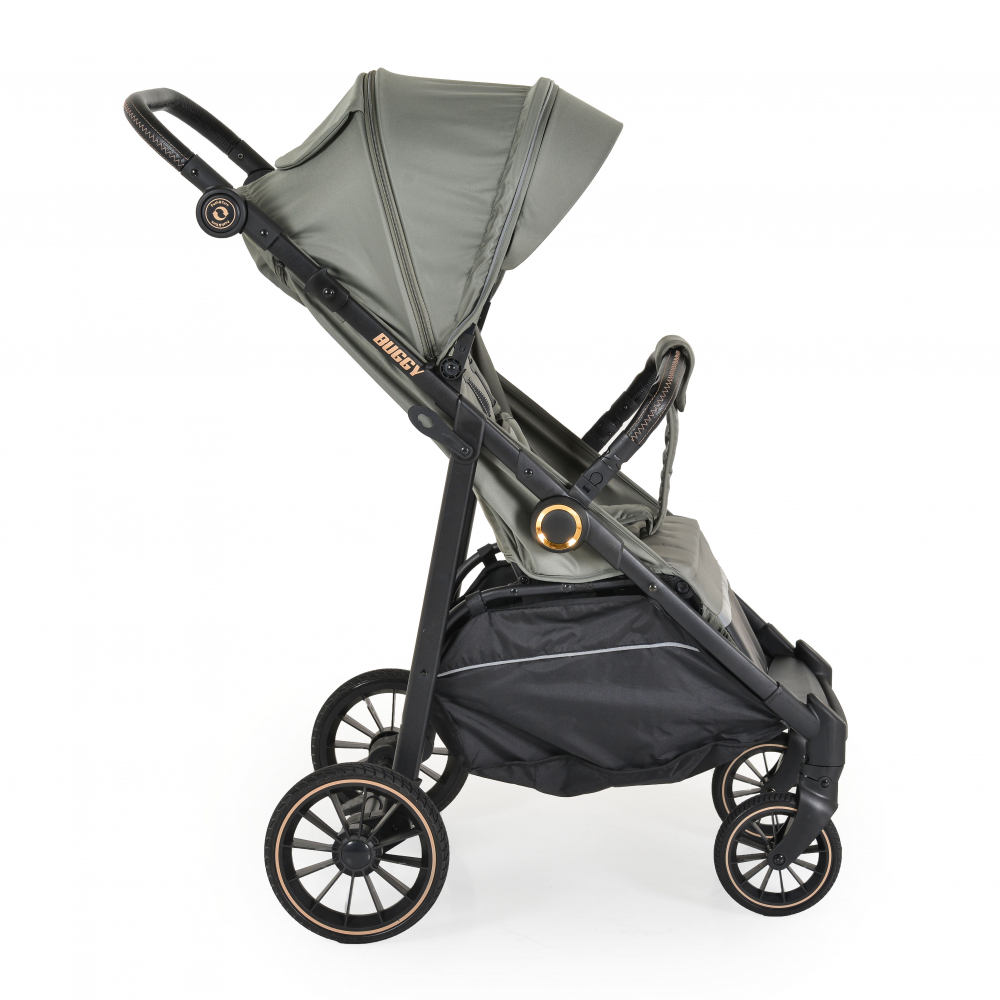 Moni Buggy Green - Carucior Aluminiu 0-22kg - imagine 5