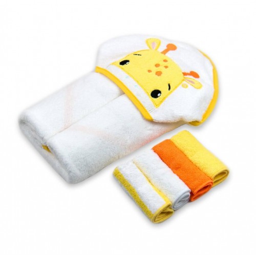 Set Cadou Bebeluși Mother's Choice 5 Prosoape Bumbac - imagine 2