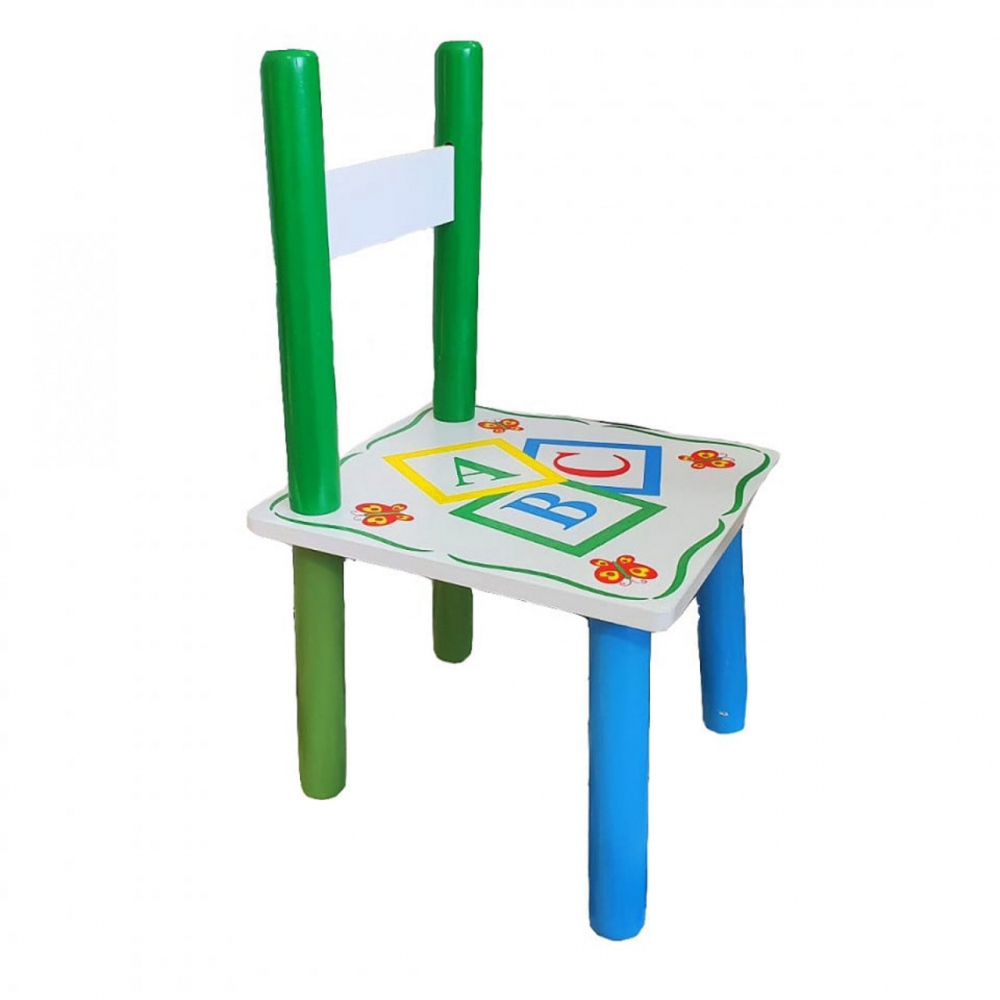 Masuta copii Novokids My first table Alb Verde - imagine 3