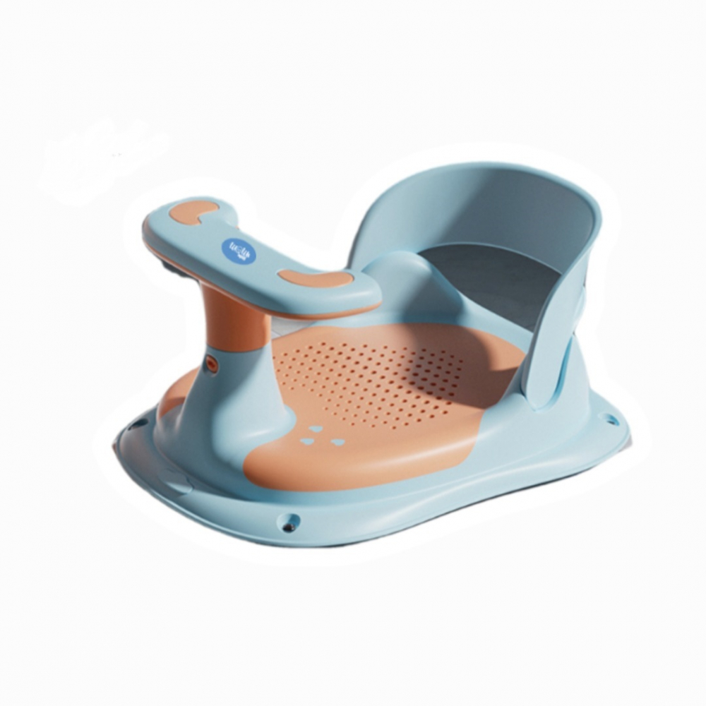 Scaun Baie Bebe Little Mom Blue, Ergonomic + Ventuze - imagine 5