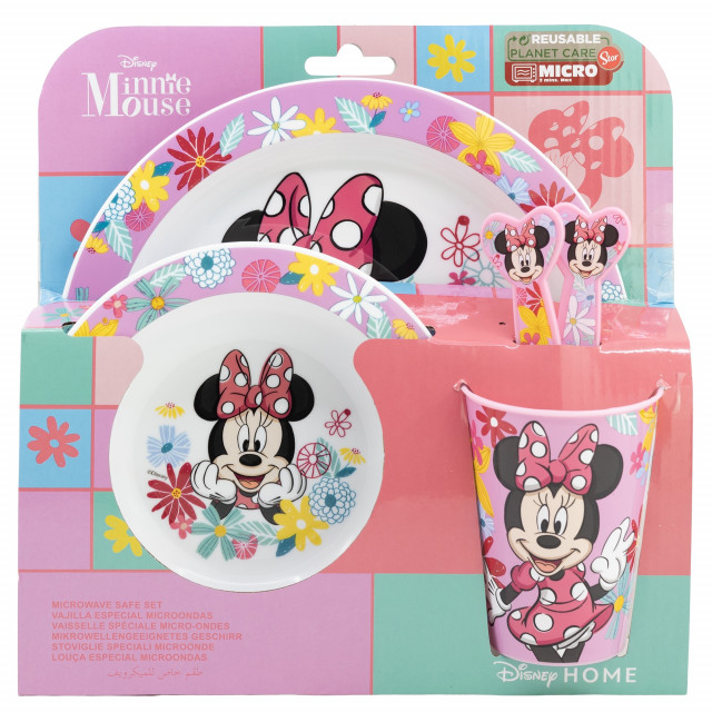 Set Masa 5 Piese Minnie Mouse Spring Look | Rezistent - imagine 2
