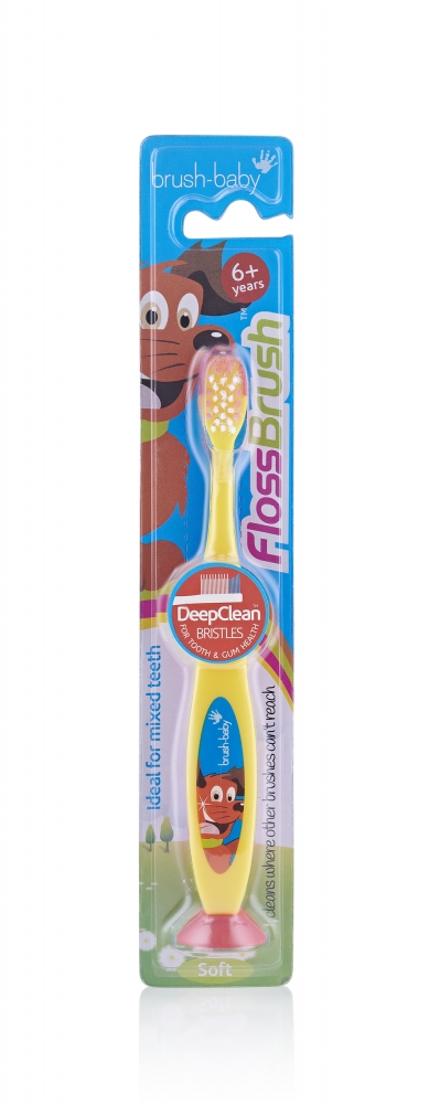 Periuță Flossbrush 6 ani+ Brush Baby | Curățare Perfectă - imagine 2