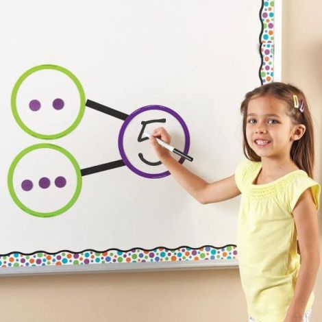 Set Legaturi Numerice Magnetic | Learning Resources - imagine 4