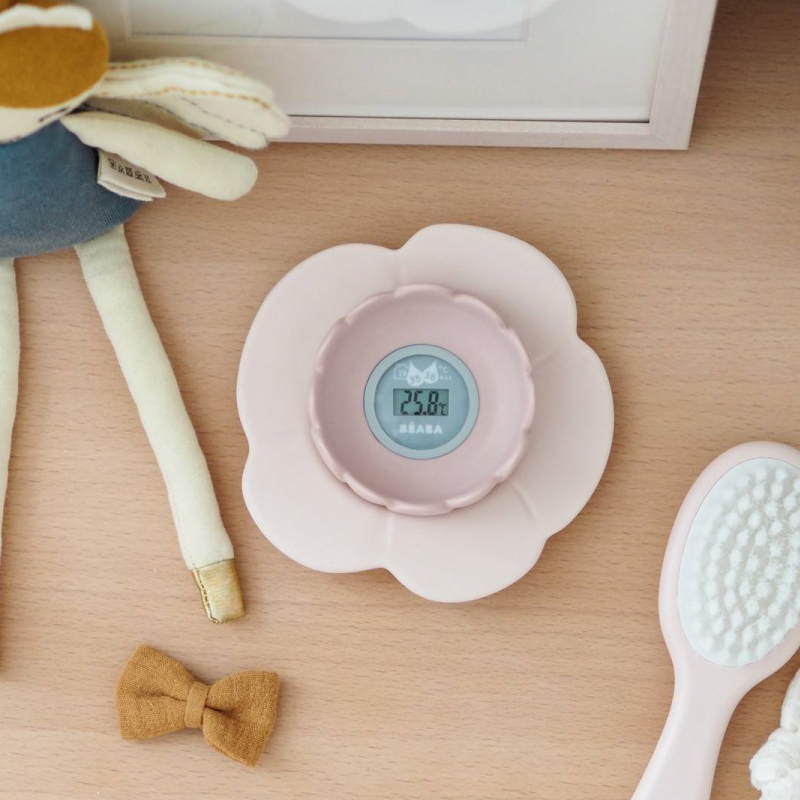 Termometru Digital Beaba Lotus Old Pink - imagine 3