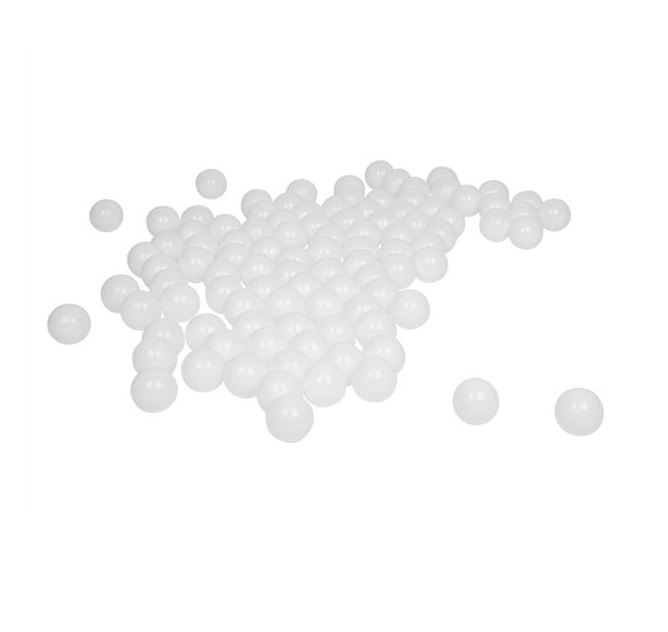 Set 500 Bile Plastic 7cm PlayCity White