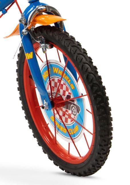 Bicicleta Toimsa Hot Wheels 16" cu Roti Ajutatoare