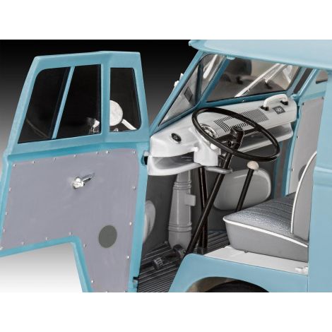 Macheta VW T1 Gulf Oil Revell 1:24 - Legenda Anilor '50 - imagine 4