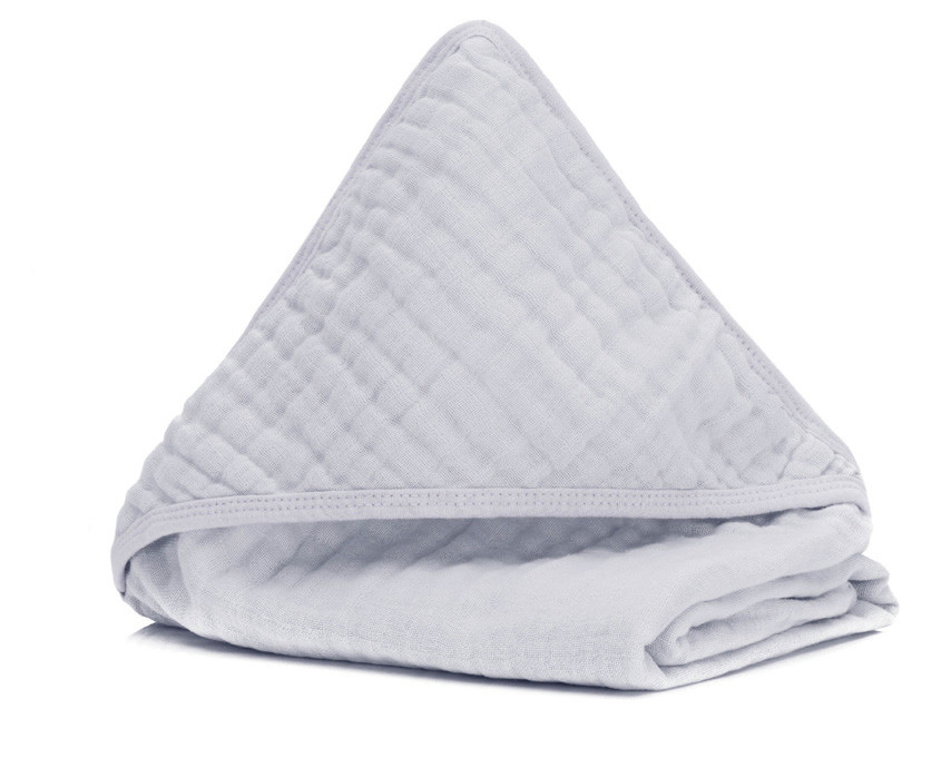 Prosop Pled Muselina Fillikid Gri, 75x75cm