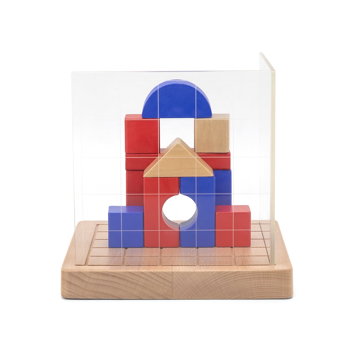 Set 26 Blocuri 3D Viga | Joc Educațional Lemn