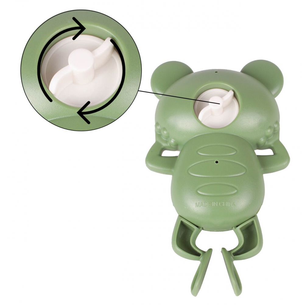 Broasca Malplay pentru Baie - Jucarie Verde - imagine 3