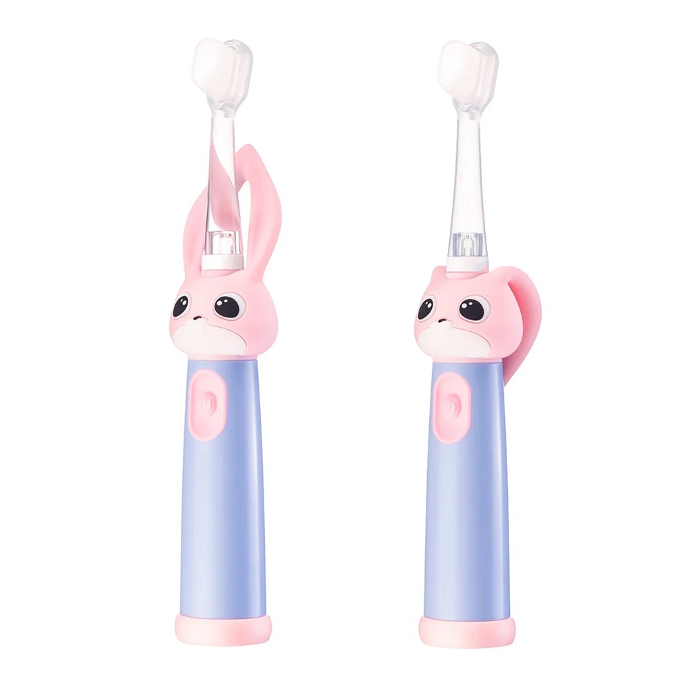 Periuță Electrică Vitammy Bunny Pink, LED, 0-3 Ani - imagine 6