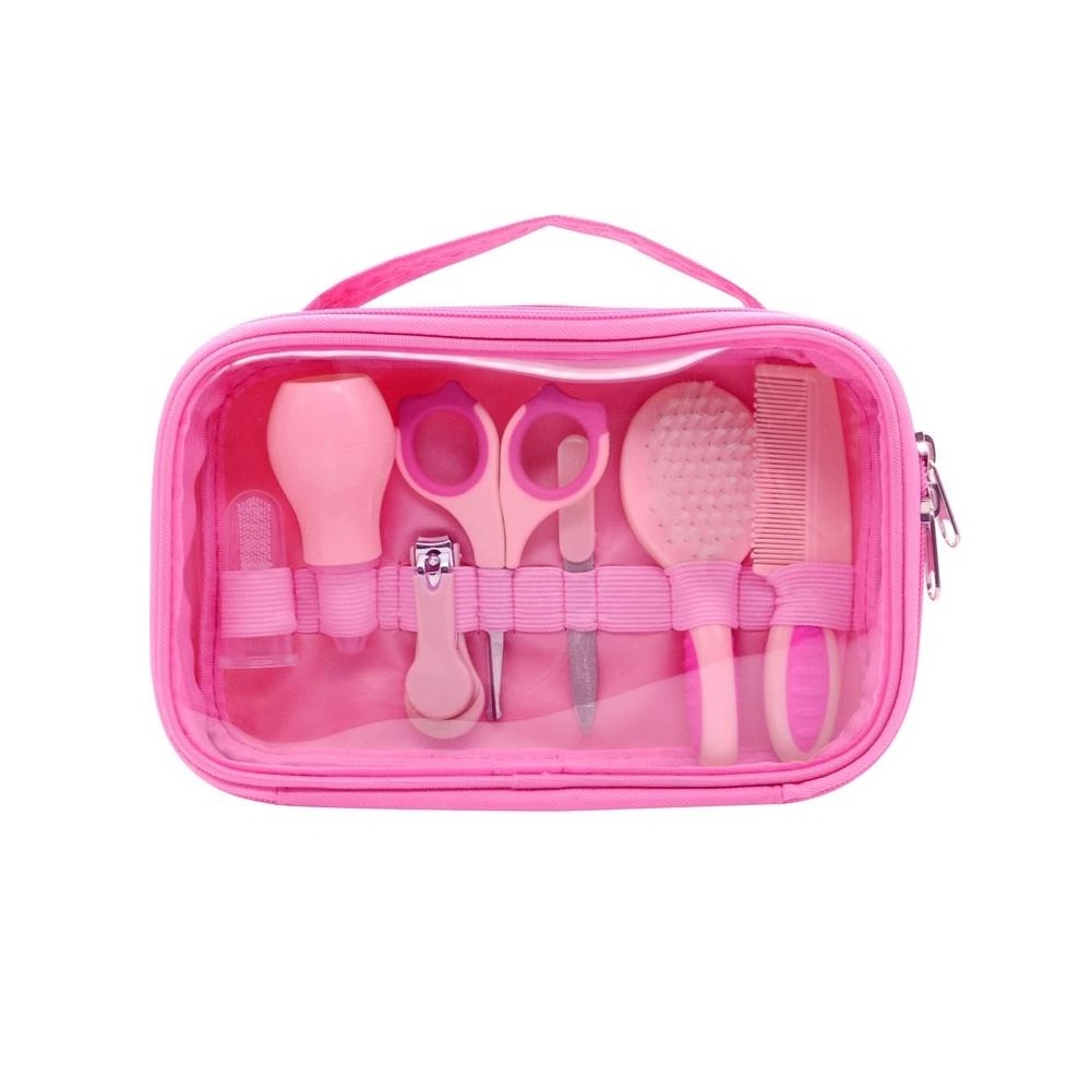 Set BabyJem Pink 7 Piese Îngrijire Copii - imagine 3