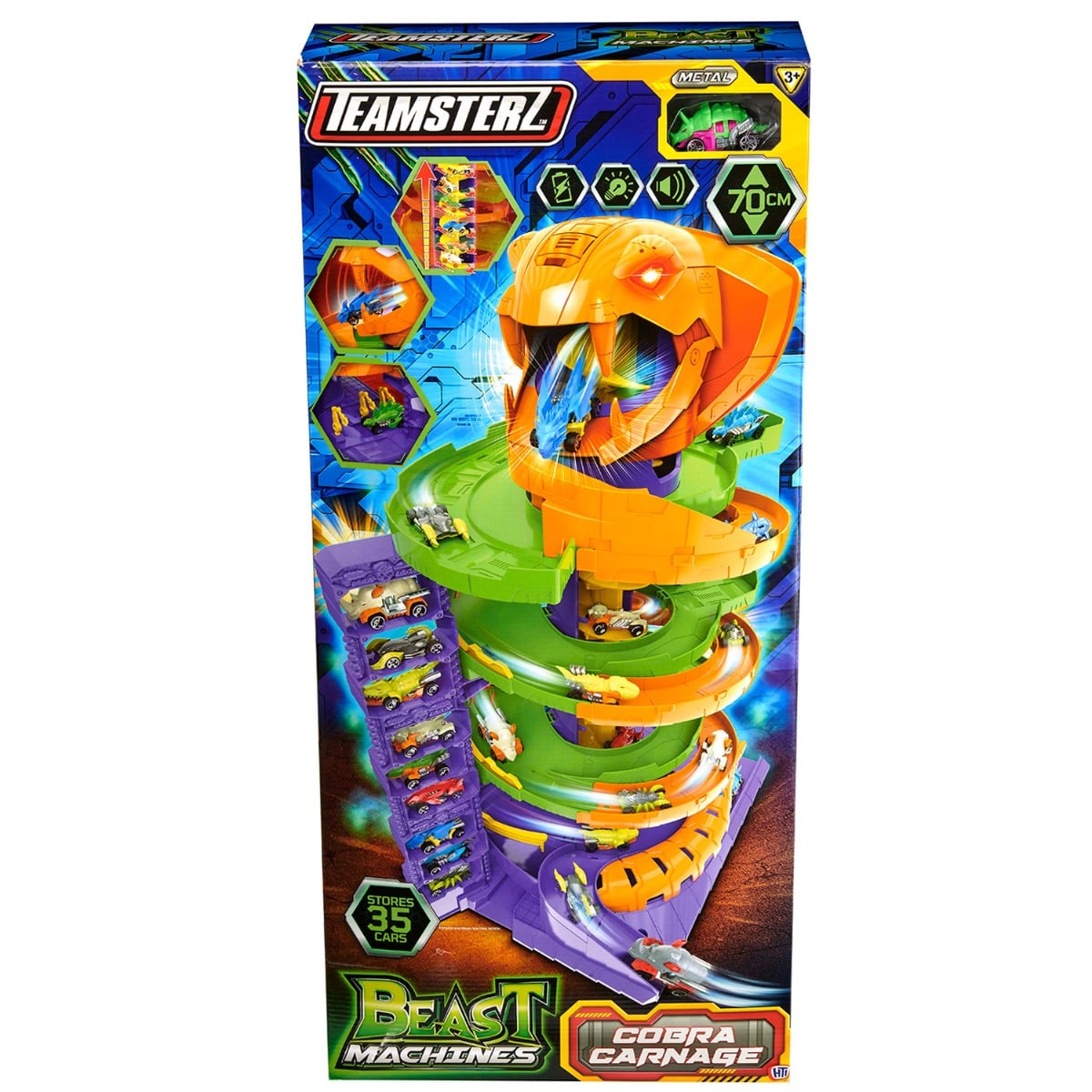 Set Joaca Teamsterz Beast Machines, 4 Nivele
